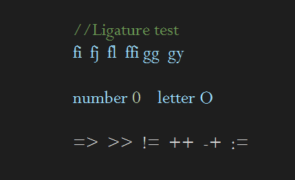 Fonts for Visual Studio and colors