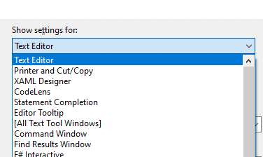Fonts for Visual Studio