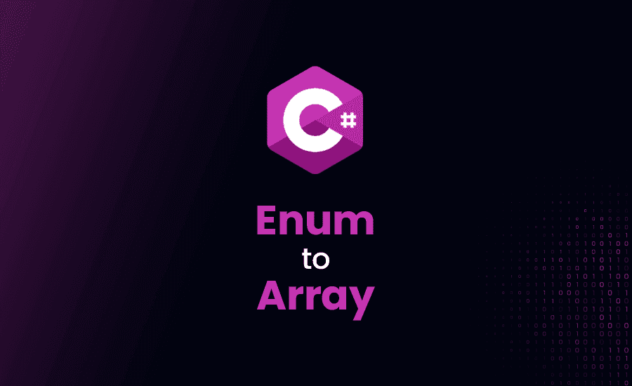 C# Enum to Array