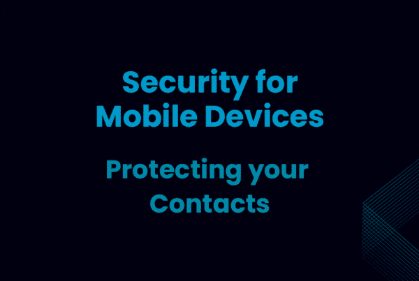 Security for mobile devices