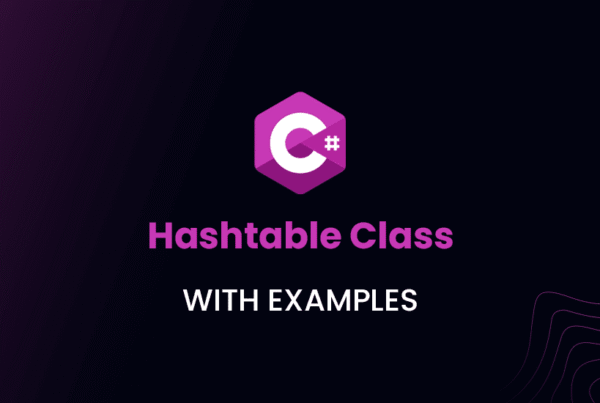 C# Hashtable Class