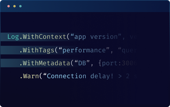 Contextual and Enriched Logs