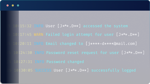 Data Masking for Sensitive Information