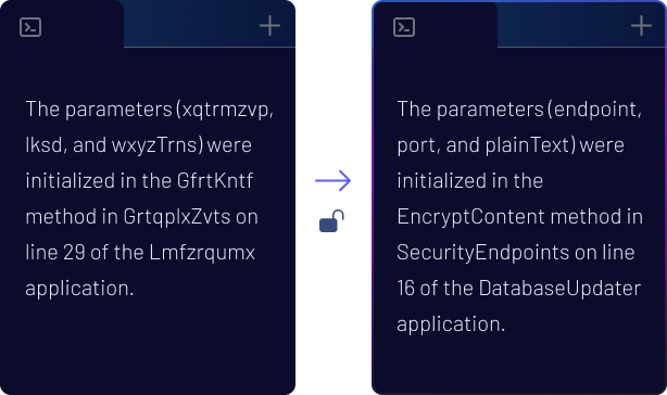 StackTrace deobfuscation