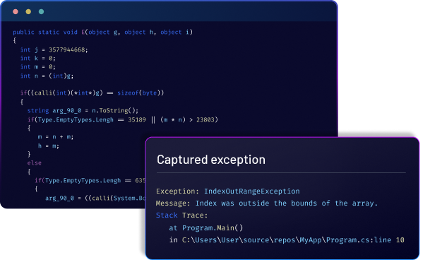Automatic exceptions recover