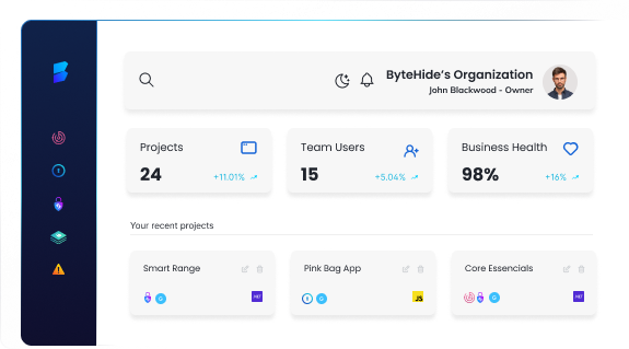 ByteHide Dashboard